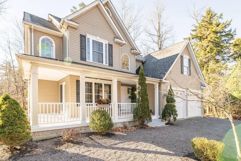 Luxury 4 Bedroom House In Pocono Mountains In Golf Course Near Lake Tobyhanna Exterior foto